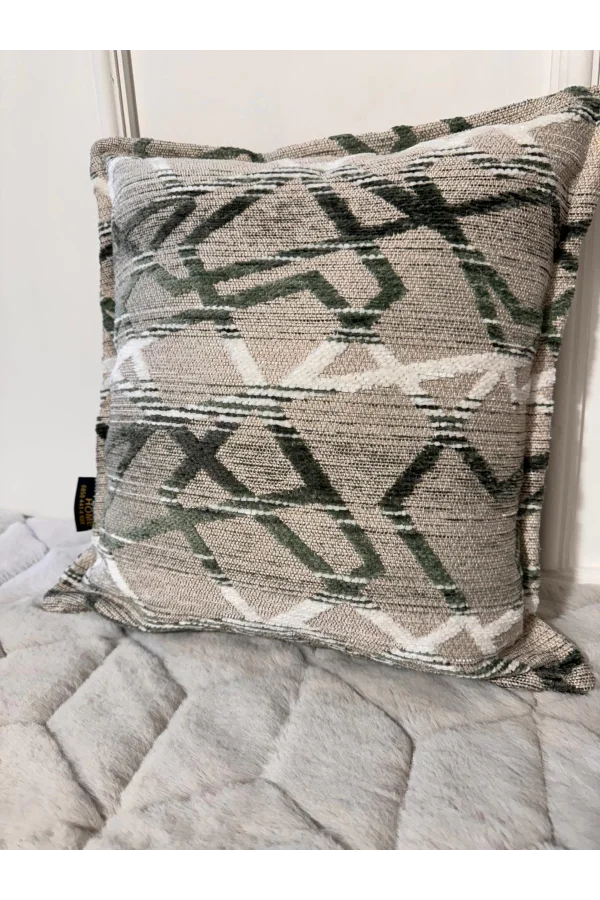 NIVEMESHOME COPRICUSCINO 45X45 MATEO 63-04 VERDE-CREMA