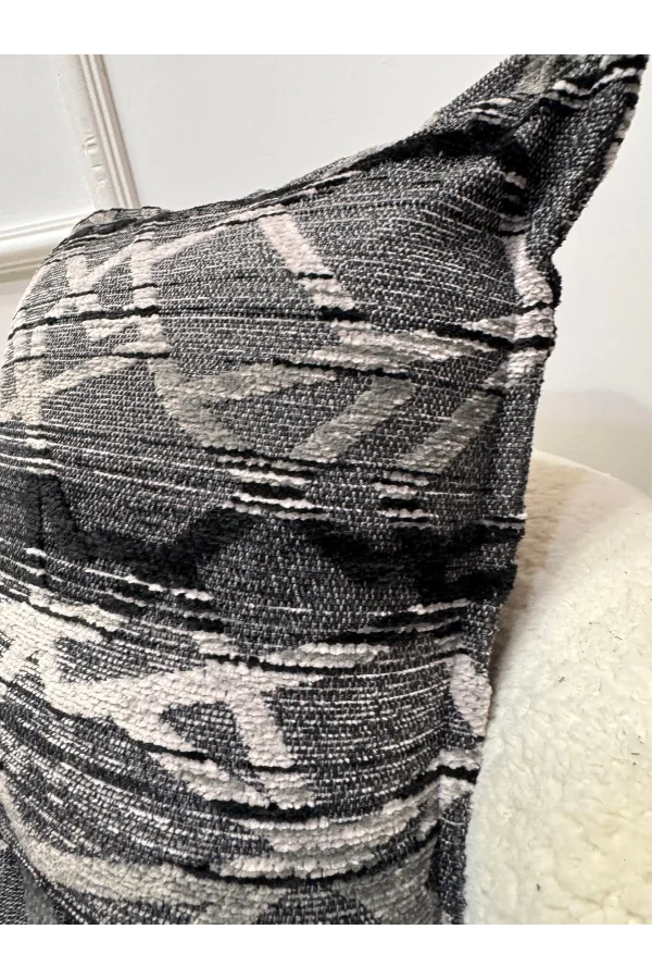 NIVEMESHOME CUSHION COVER 45X45 MATEO 67-01 ANTHRACITE GRAY