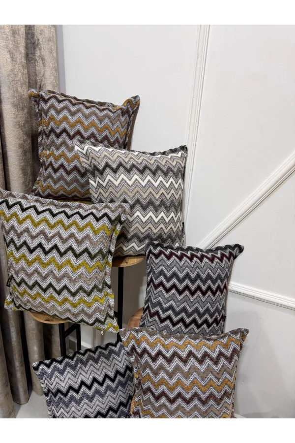 NIVEMESHOME CUSHION COVER 45X45 MATEO 67-01 ANTHRACITE GRAY