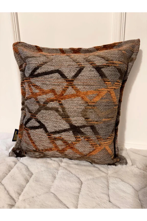 NİVEMESHOME KISSENBEZUG 45X45 MATEO 67-02 ORANGE-BRAUN