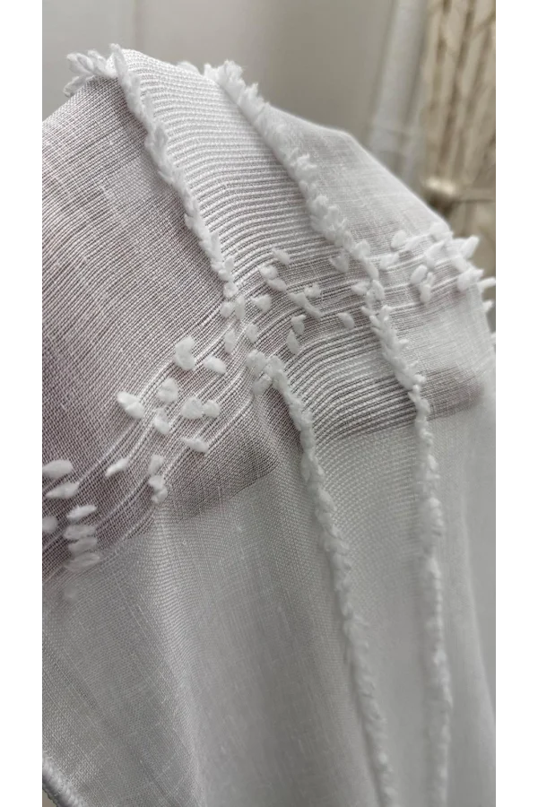 NİVEMESHOME KONAK 1-0028 ECRU 1/2,5 PLEATED TULLE CURTAIN