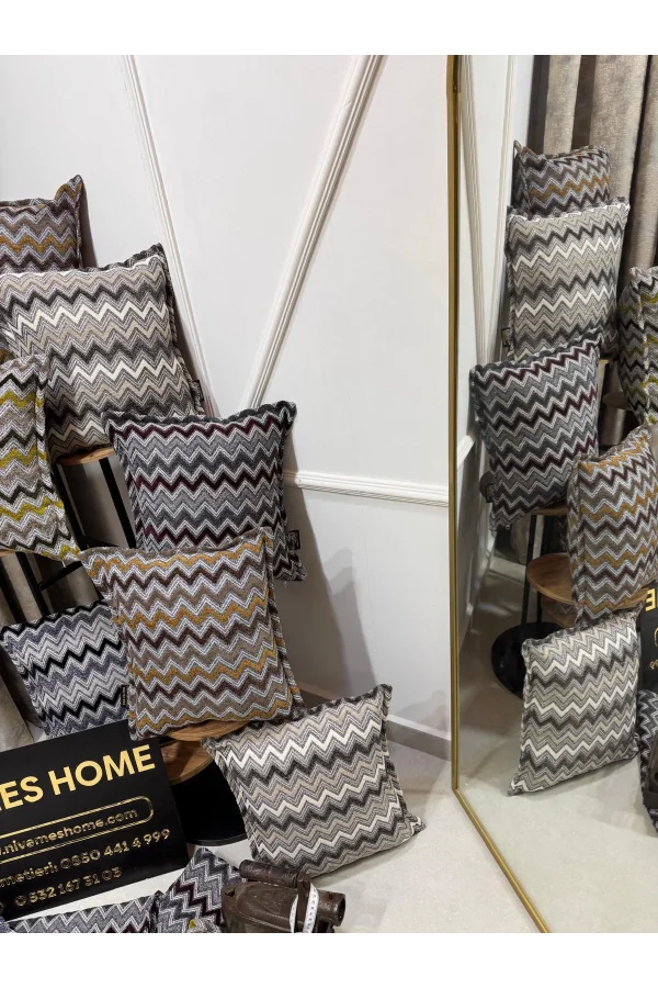 COPRICUSCINI NIVEMESHOME BLU GRIGIO 45X45