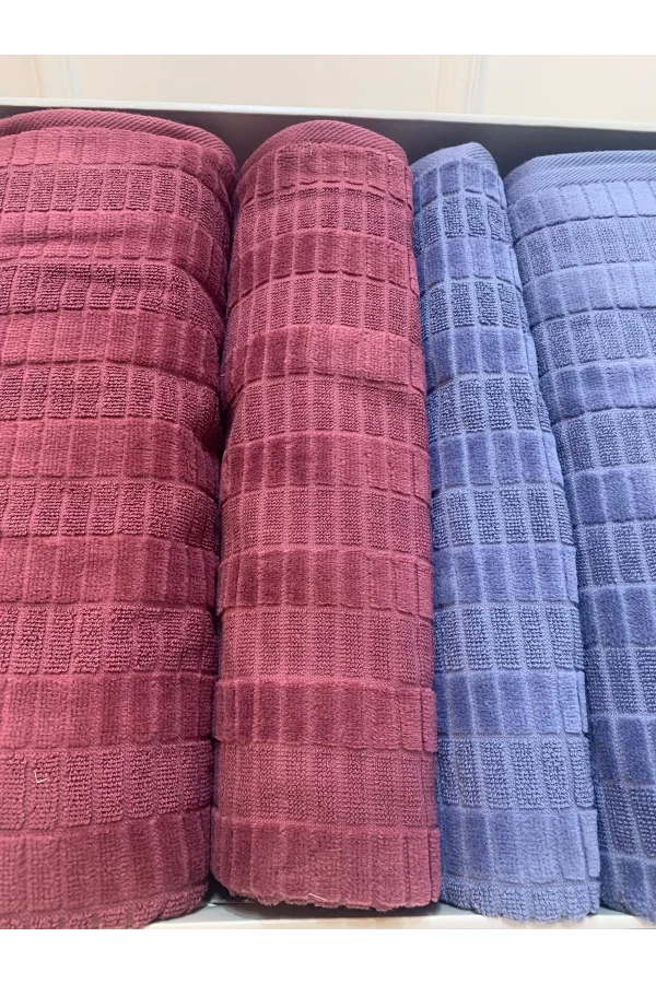 NIVEMESHOME LAND INDIGO-ROSA BAGNO SET ÖZDILEK