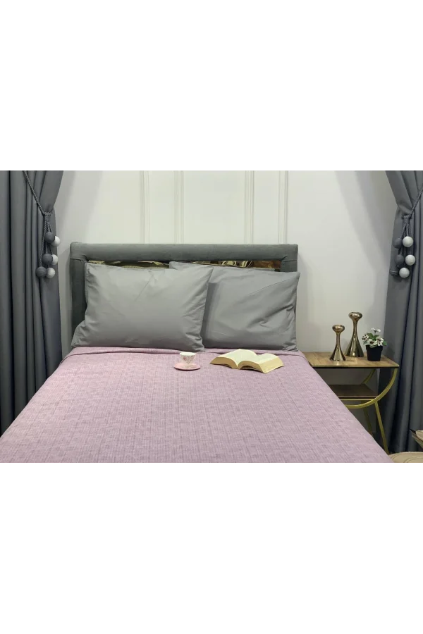 NİVEMESHOME LİLA 200X230 TEK PİKE ÖRTÜSÜ ÇİFT KİŞİLİK