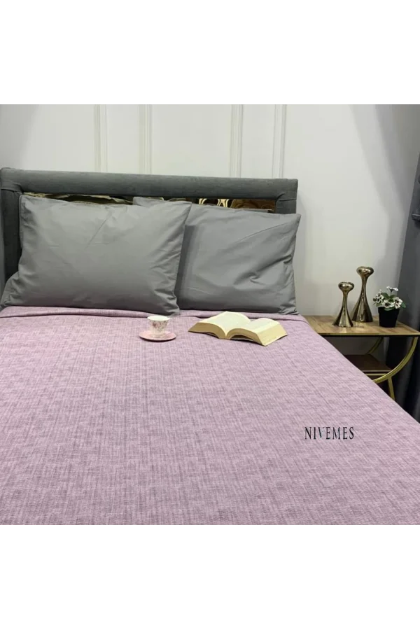 NİVEMESHOME LİLA 200X230 TEK PİKE ÖRTÜSÜ ÇİFT KİŞİLİK