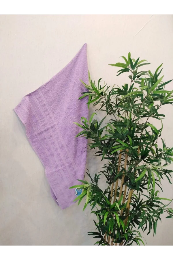 NİVEMESHOME LİLA BANYO HAVLUSU ÇINAR