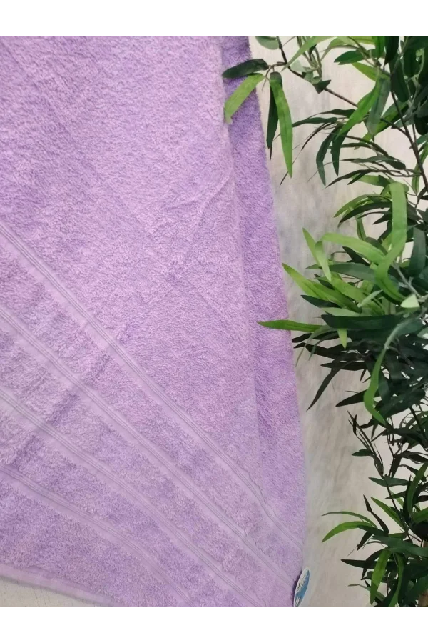 NİVEMESHOME LİLA BANYO HAVLUSU ÇINAR