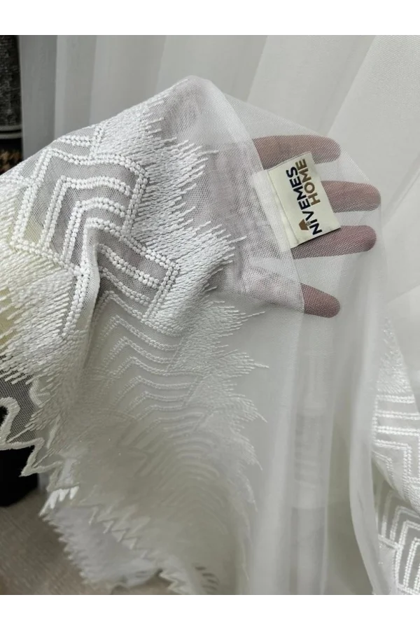 NİVEMESHOME LUCCA 1/3 DENSITÀ PIZZETTO TUL PERDE APM