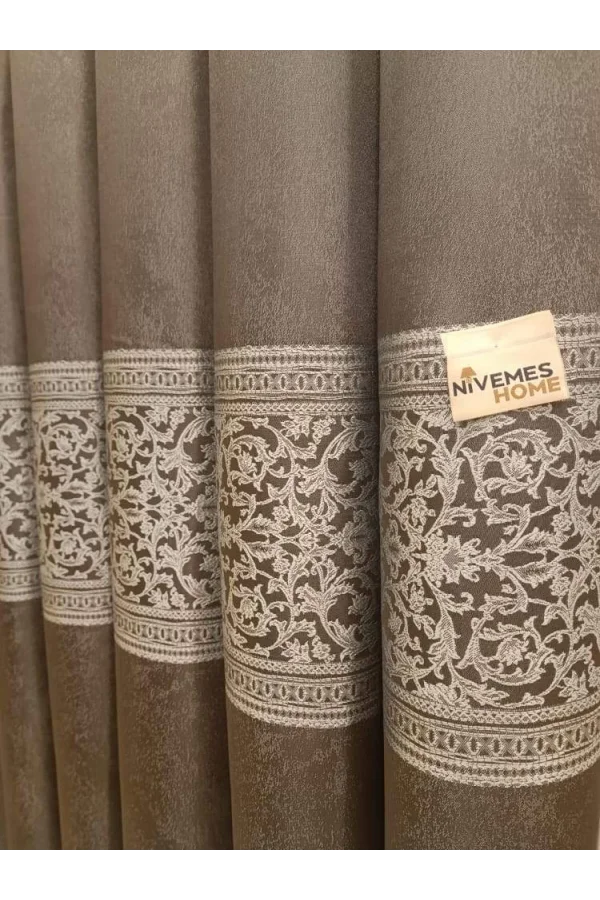 NİVEMESHOME LUPİ GRİ 1/3 SIK PİLE TENDA EMB