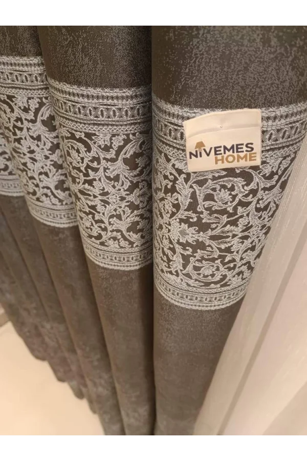 NİVEMESHOME LUPİ GRİ 1/3 SIK PİLE TENDA EMB