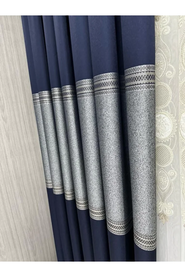 NİVEMESHOME MANAVGAT ЛАСИВЕРТ FT632113 V-507 1/3 TОЛСКАЯ ФОНОВАЯ ШТОРА APM