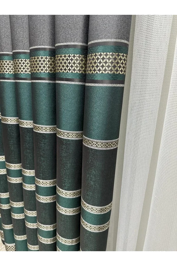 NİVEMESHOME MARVEL V-2537 1/3 DENSE PLEATED CURTAIN BM