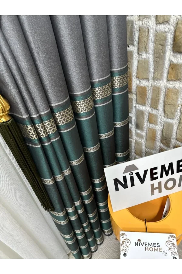 NİVEMESHOME MARVEL V-2537 1/3 DENSE PLEATED CURTAIN BM