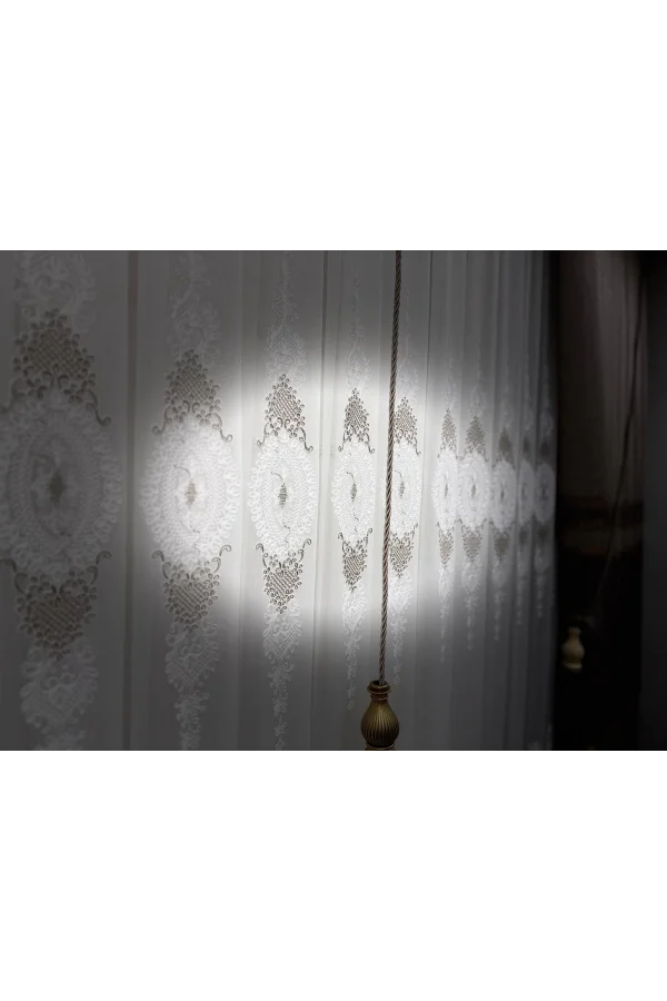 NİVEMESHOME MASAL 1/3 SIK PİLELİ TÜL PERDE APM