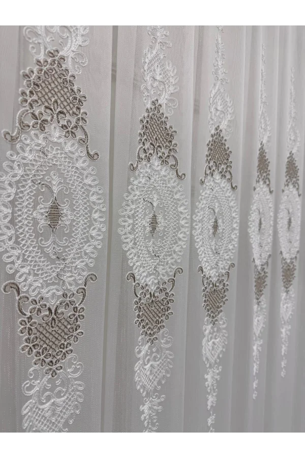 NİVEMESHOME MASAL 1/3 SIK PİLELİ TÜL PERDE APM