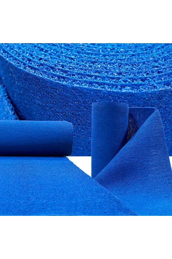 NIVEMESHOME BLAU 100X100 LOCKIGE FUSSMATTE