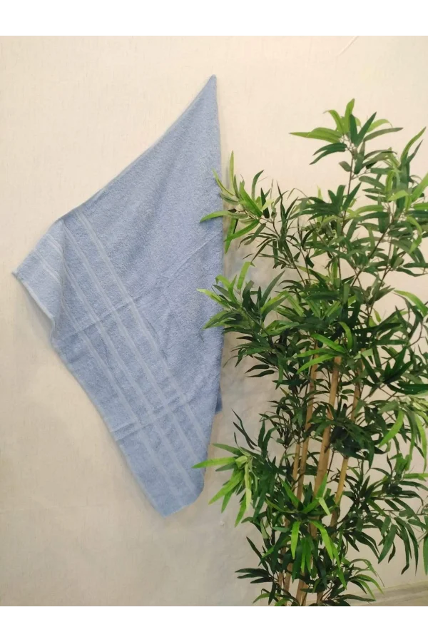 NİVEMESHOME ASCIUGAMANO DA BAGNO BLU ÇINAR