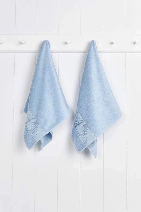 NİVEMESHOME BLUE FACE TOWEL NURPAK