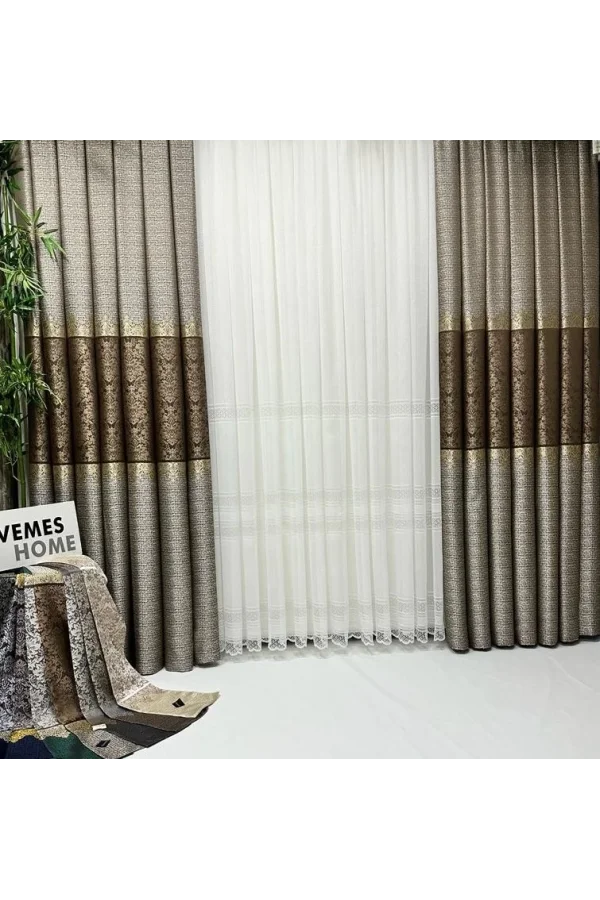 NİVEMESHOME MEGA FON CORTINA 1/3 PLISADA APM