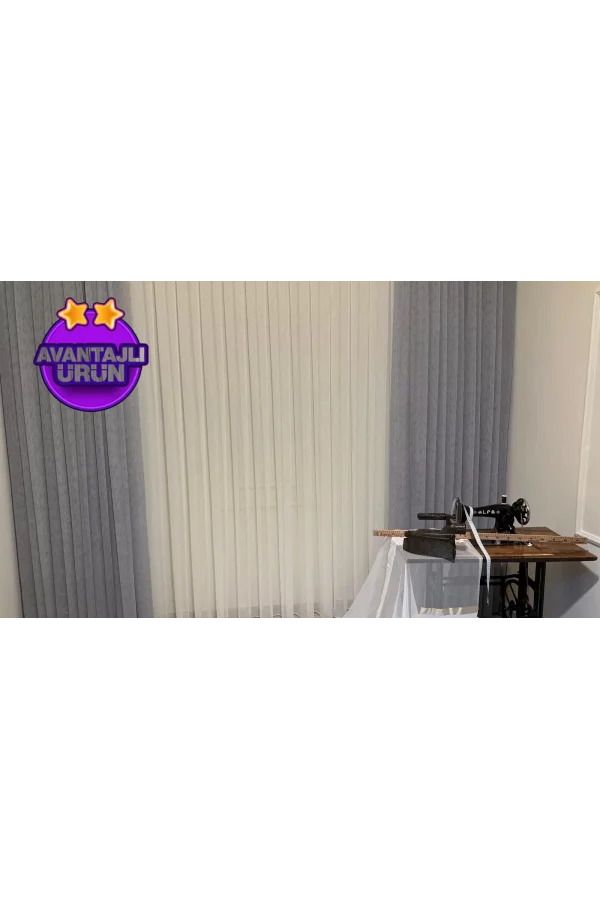 NİVEMESHOME SPITZENLANZE FIR0914 AR03102 V-102 1/3 ENG PLEATED TÜLLVORHANG APM