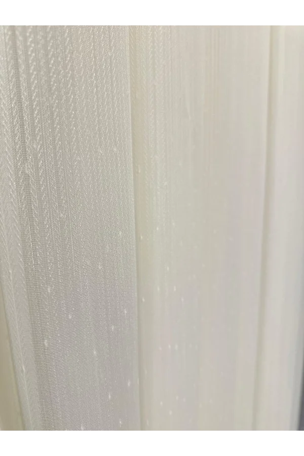 NİVEMESHOME SPITZENLANZE FIR0914 AR03102 V-102 1/3 ENG PLEATED TÜLLVORHANG APM