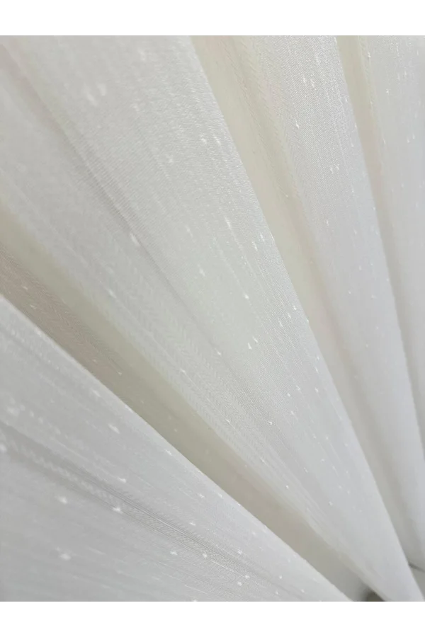 NİVEMESHOME SPITZENLANZE FIR0914 AR03102 V-102 1/3 ENG PLEATED TÜLLVORHANG APM