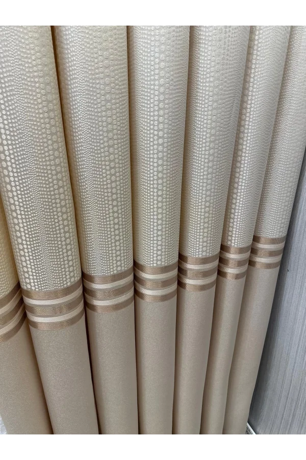 NİVEMESHOME MIZRAKLI FT632256 V-101 КРЕМ 1/3 ТОЛСТЫЙ ПЛЕН ОЧКА НИЖНЯЯ ЧАСТЬ