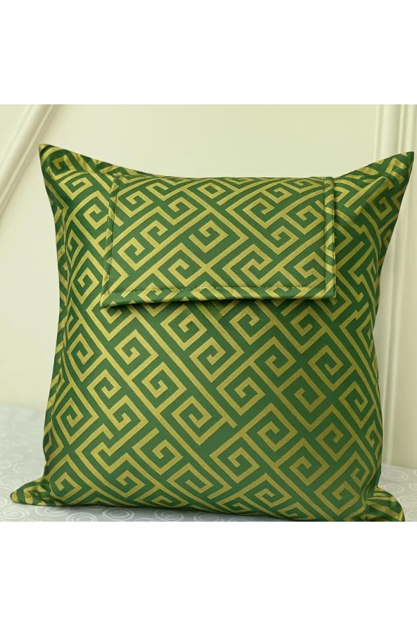 NİVEMESHOME MONET ZIGZAG FASERGEFÜLLTES KISSEN BEIGE 45 X 45