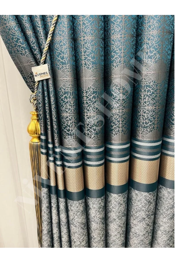 НИВЕМЕСХОМЕ MONZA V-22003 LAGÜN КЛАССИКА 1/3 ПЛОТНО СКАФАННАЯ ЗАНАВЕСКА APM