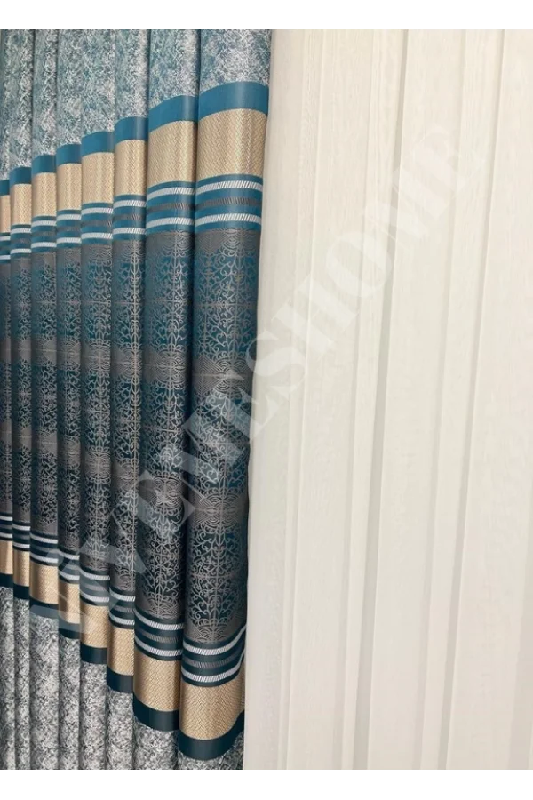 НИВЕМЕСХОМЕ MONZA V-22003 LAGÜN КЛАССИКА 1/3 ПЛОТНО СКАФАННАЯ ЗАНАВЕСКА APM