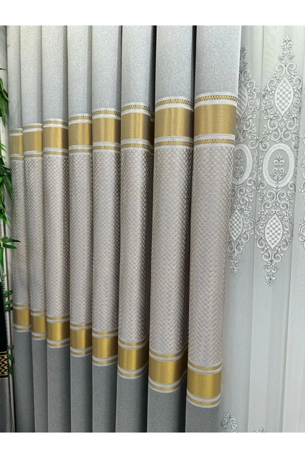 NİVEMESHOME MOZAİK FT614163 V-2001 GRIGIO 1/3 TENDA A VELI SERRATI APM