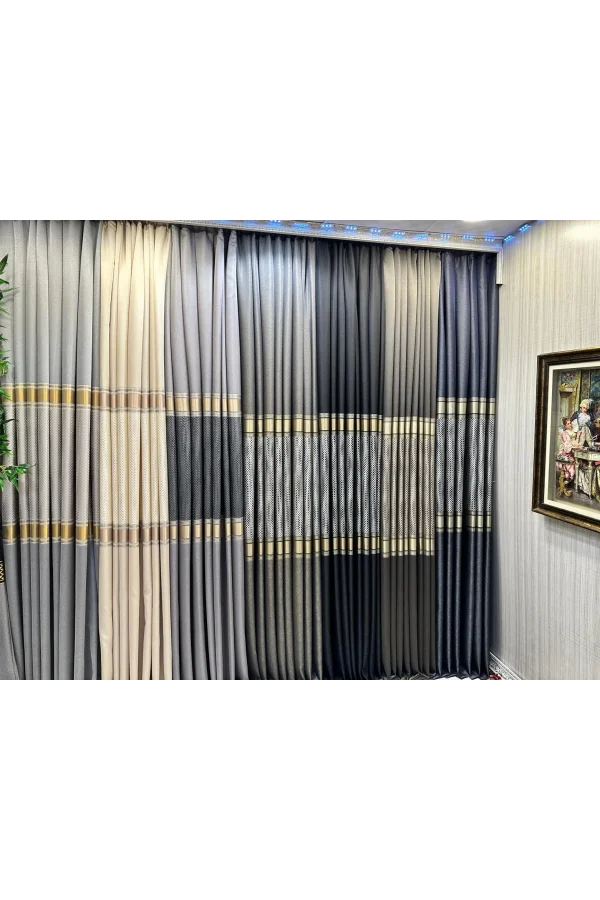 NİVEMESHOME MOZAİK FT614163 V-2001 GRIGIO 1/3 TENDA A VELI SERRATI APM