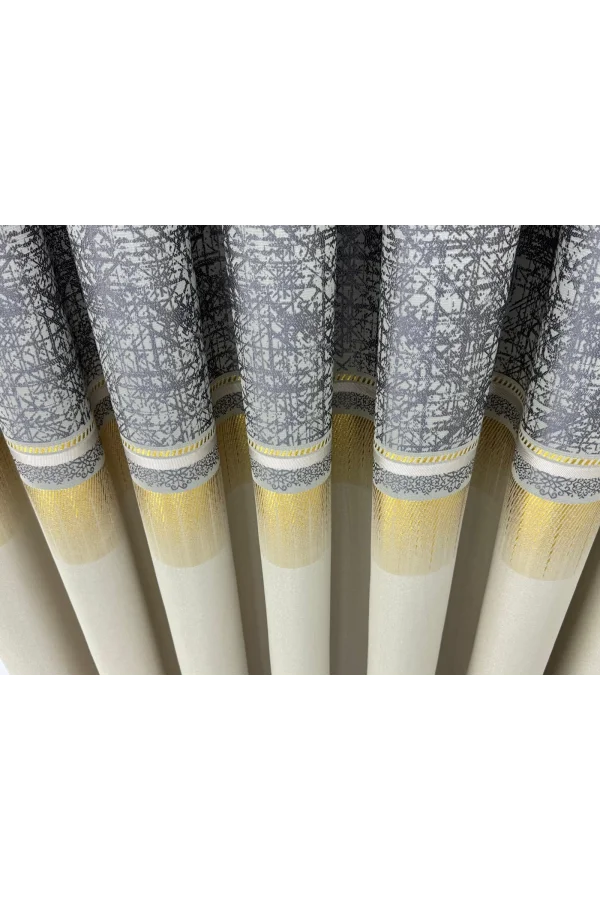 NİVEMESHOME NİLÜFER V -122 1/3 SIK PİLELİ FON PERDE APM