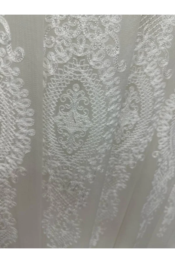 NİVEMESHOME PERA DSN:2753 1/3 SIK PİLELİ TÜL PERDE APM