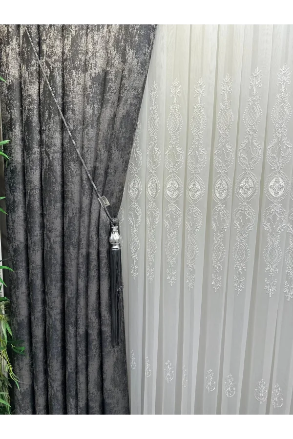 NİVEMESHOME PERA V-2501 1/3 ПЛИССИРОВАННАЯ ФОНОВАЯ ШТОРА APM