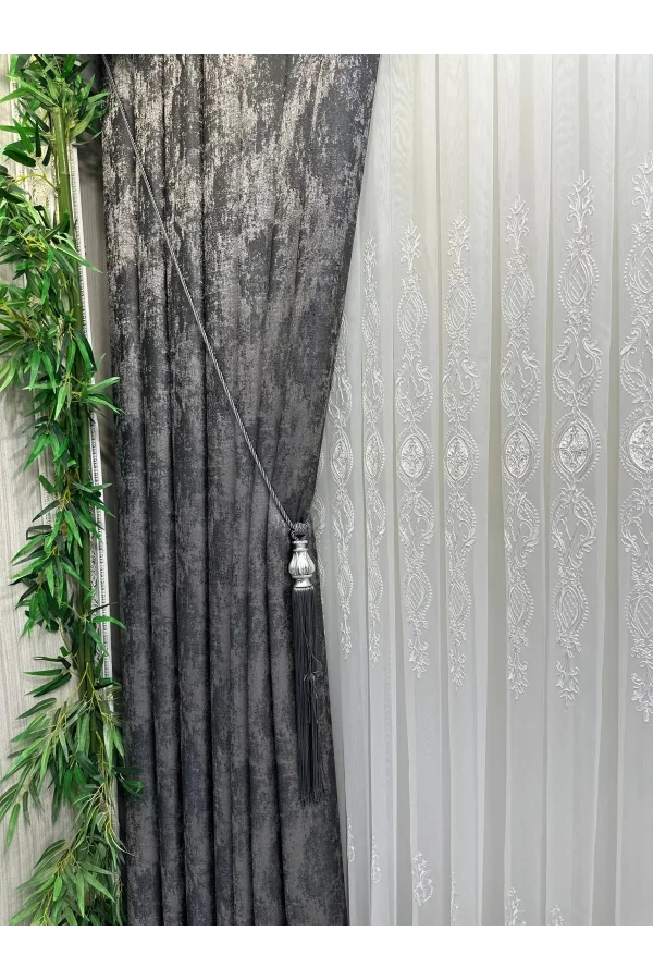 NİVEMESHOME PERA V-2501 1/3 ПЛИССИРОВАННАЯ ФОНОВАЯ ШТОРА APM