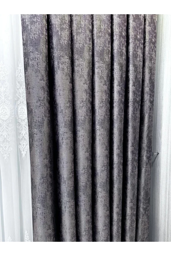 NİVEMESHOME PERA V-5301 1/3 DENSE PILED CURTAIN APM