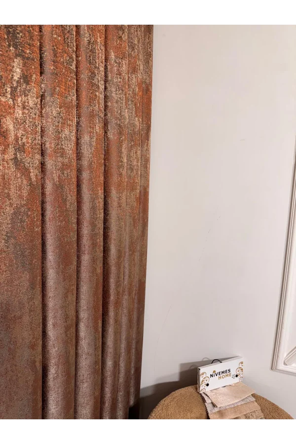 NİVEMESHOME PERA V-5305 1/3 SIK PİLELİ FON PERDE APM