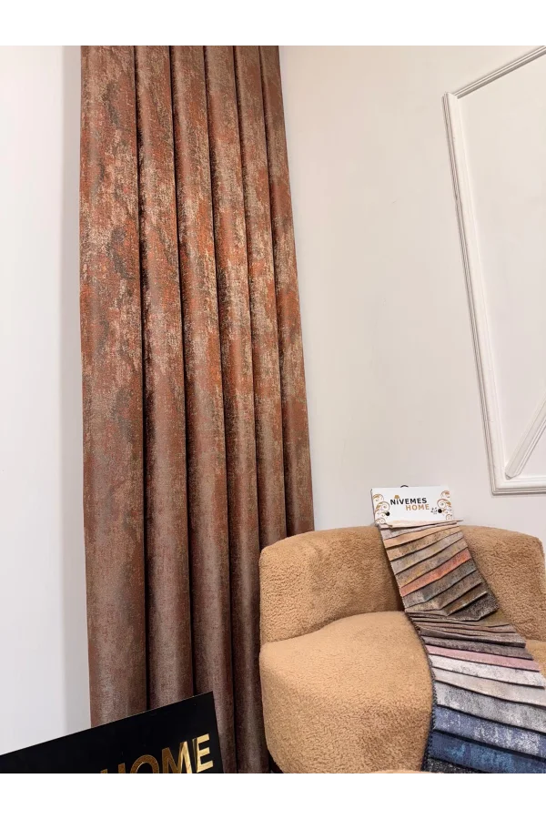 NİVEMESHOME PERA V-5305 1/3 SIK PİLELİ FON PERDE APM