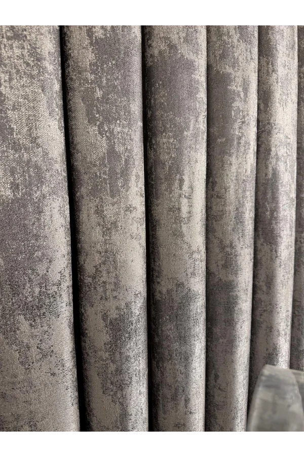 NİVEMESHOME PERA V-5402 ANTRASIT 1/3 DICKES PELZ VORHANG APM