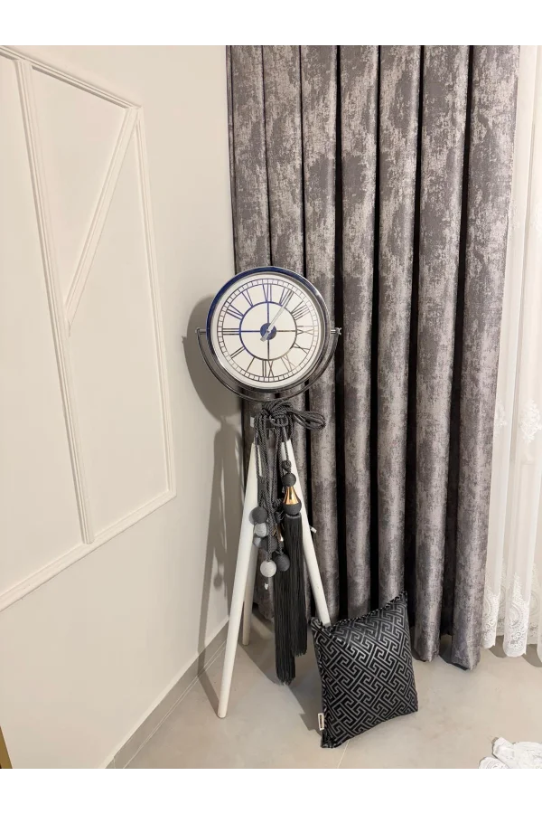 NİVEMESHOME PERA V-5402 ANTRASIT 1/3 DICKES PELZ VORHANG APM