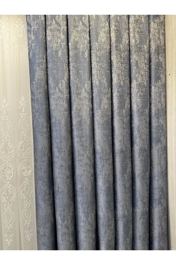 NİVEMESHOME PERA V-5502 1/3 SIK PİLELİ FON PERDE APM