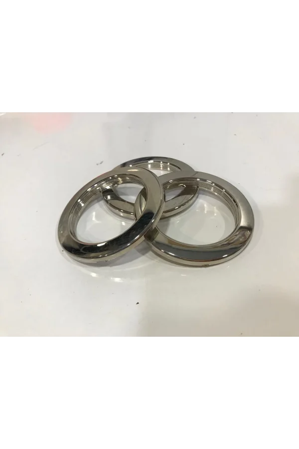 NIVEMESHOME ANILLO DE PLÁSTICO CÁPSULA DE CORTINA DE PLATA