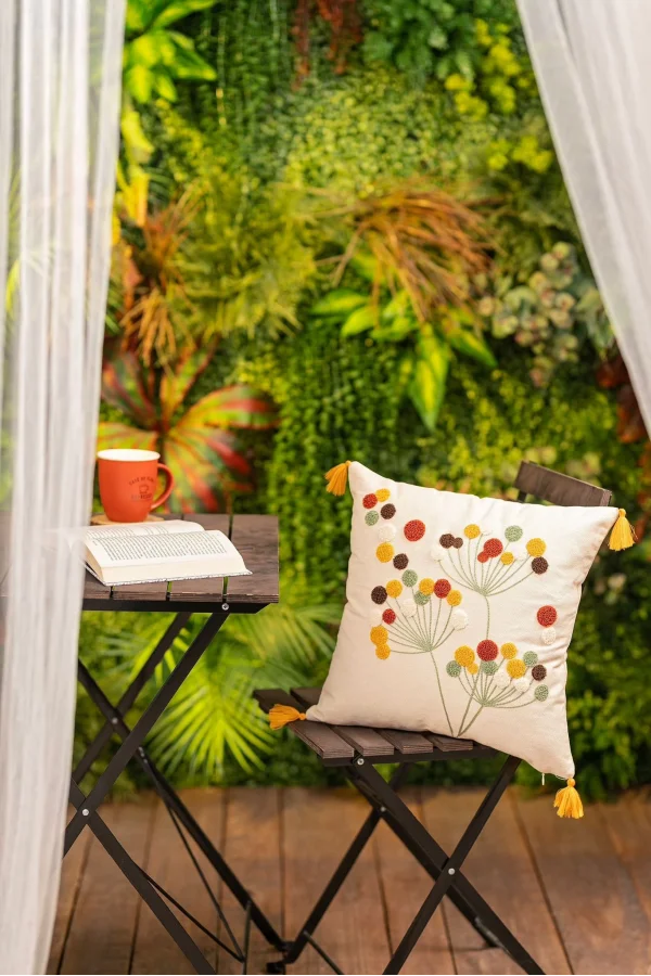 نيفمسهوم بولين نقشة غلاف وسادة 45x45