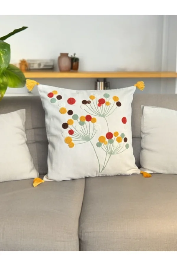 نيفمسهوم بولين نقشة غلاف وسادة 45x45