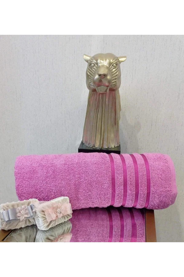 TOALLA DE BAÑO LILA POLOLIFE DE NIVEMESHOME