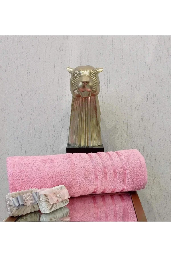 NIVEMESHOME POLOLIFE TOALLA DE BAÑO ROSA