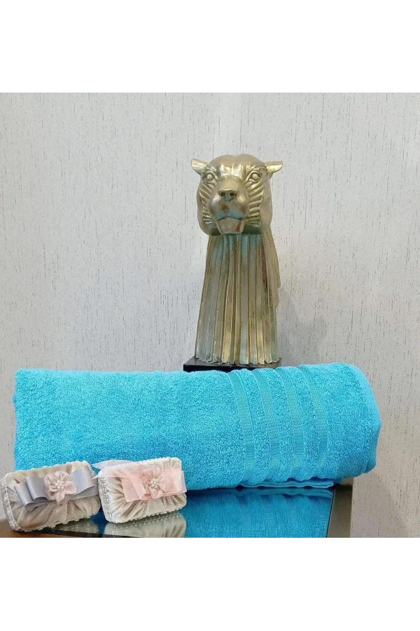 NIVEMESHOME POLOLIFE TOALLA DE BAÑO TURQUESA