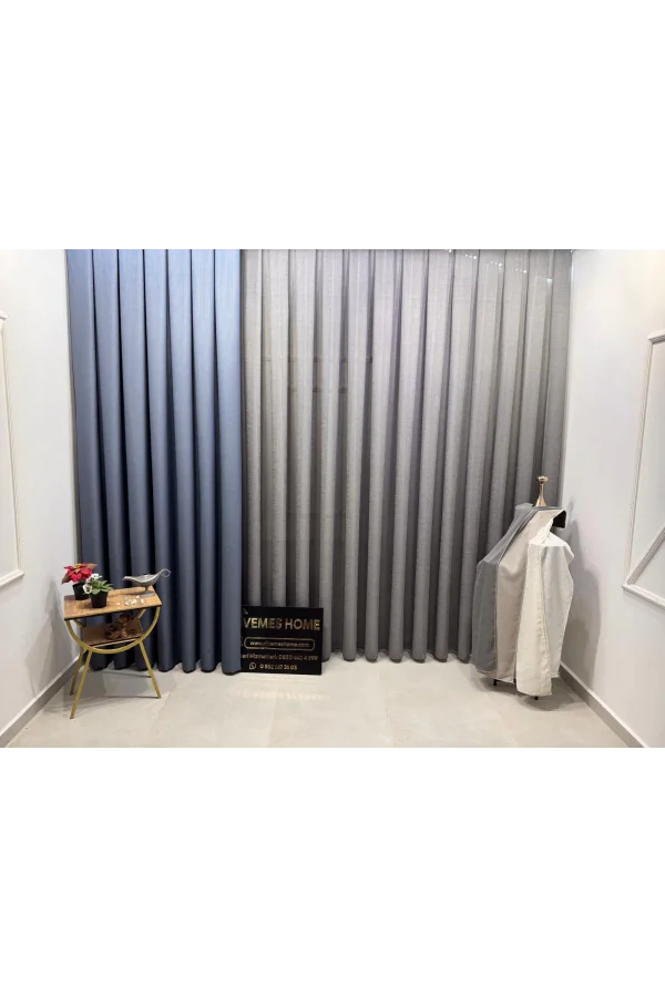 NİVEMESHOME ROMA INDACO 1/3 TELA PER TENDA APM