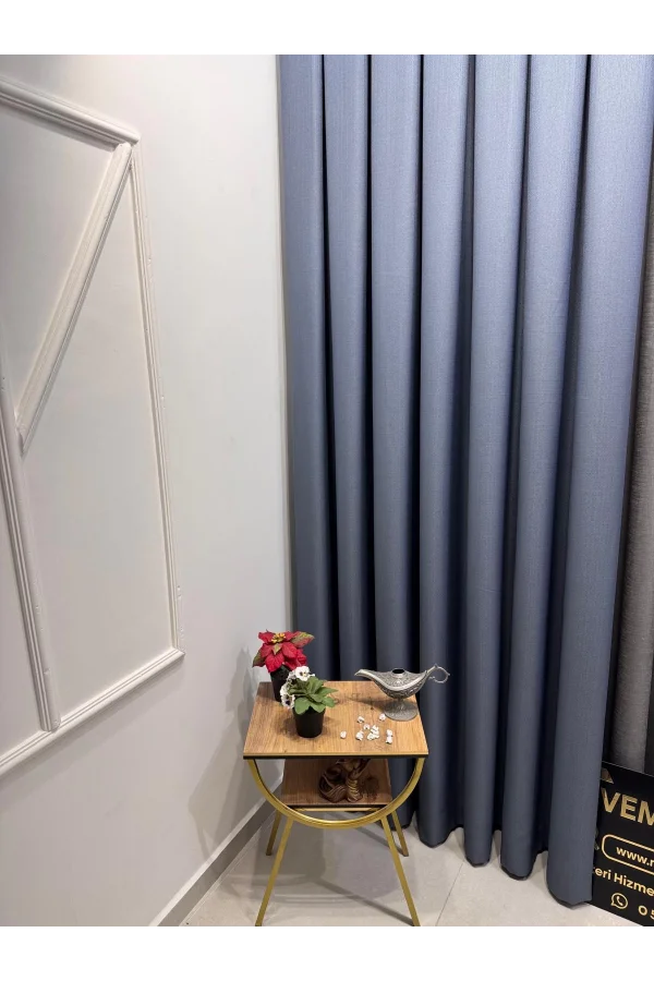 NİVEMESHOME ROMA INDACO 1/3 TELA PER TENDA APM